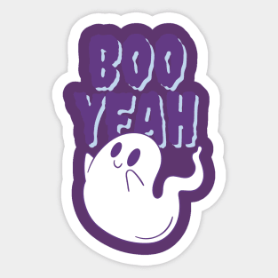 Boo Yeah Sticker